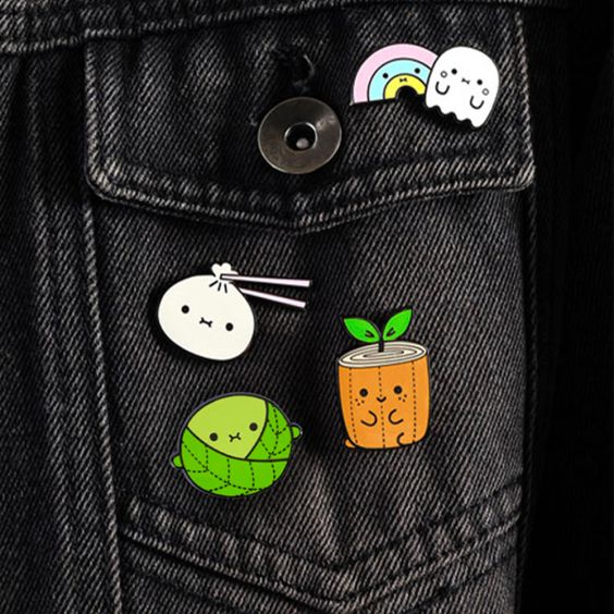 Noodoll Riceprout Pin