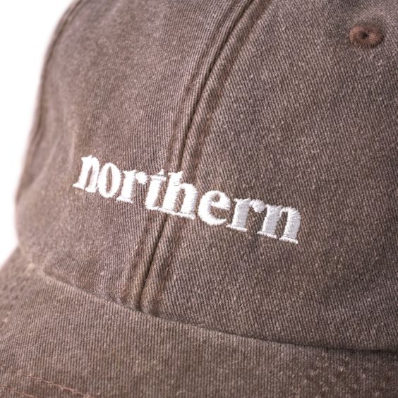 Northern Slogan Cap Brown