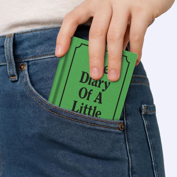 Ohh Deer A7 Tiny Notebook - The Diary of a Little Bitch