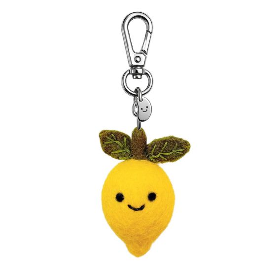 Ohh Deer Silly Bean Keyring - Lemon