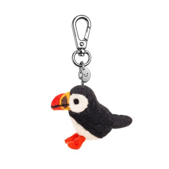 Ohh Deer Silly Bean Keyring - Puffin