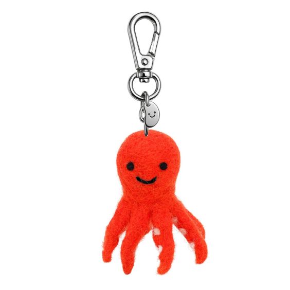 Ohh Deer Silly Bean Keyring - Octopus
