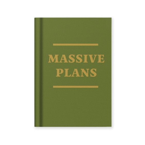 Ohh Deer A7 Tiny Notebook - Massive Plans