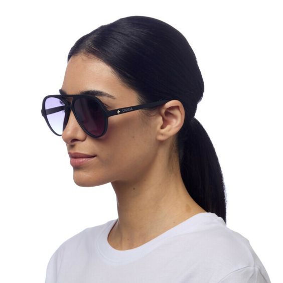OKKIA Alessio Sunglasses - Black