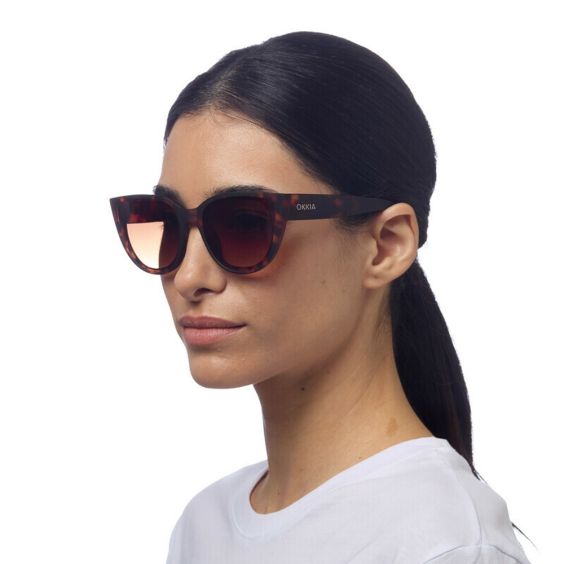 OKKIA Silvia Sunglasses - Classic Havana