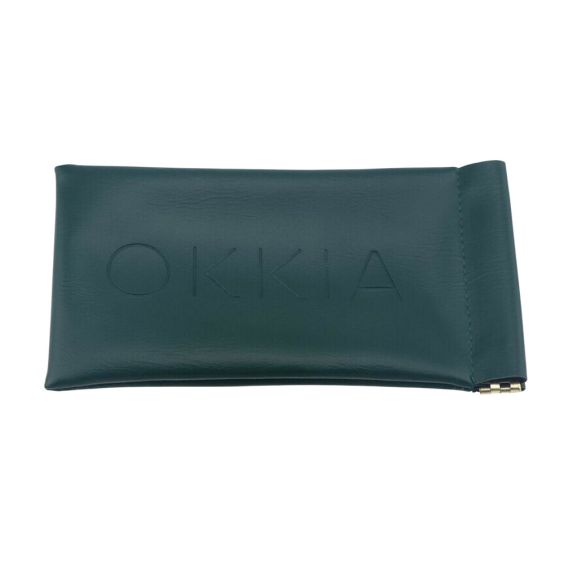 OKKIA Sunglasses Case - Petrol Green