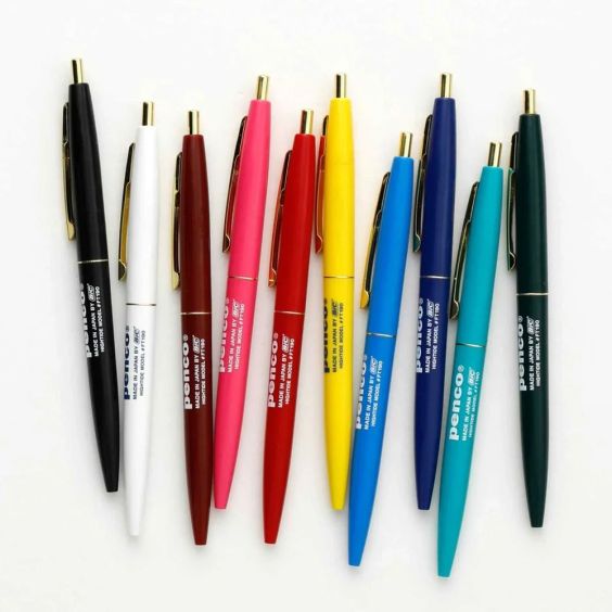 Hightide Penco Turquoise Knock Ballpoint Pen