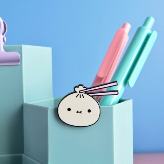 Noodoll Ricebao Chopstick Pin