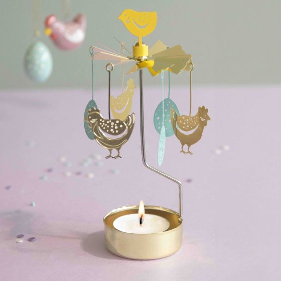 Pluto Design The Henhouse Rotary Candle Holder