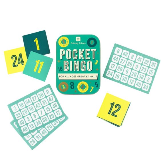 Mini Pocket Bingo in a Tin