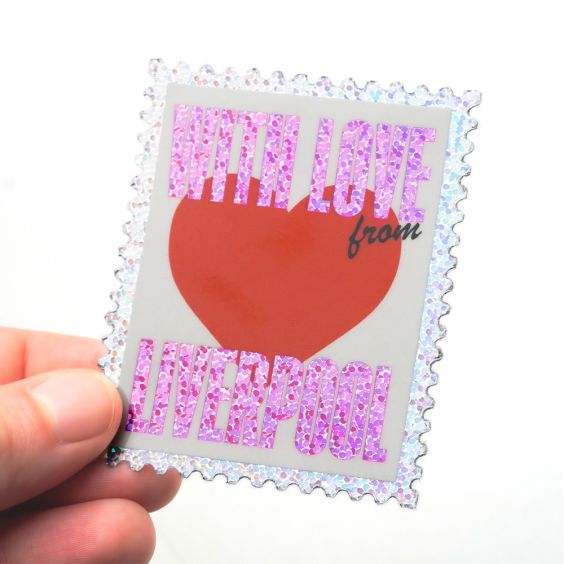 Proper Good With Love From Liverpool Sticker