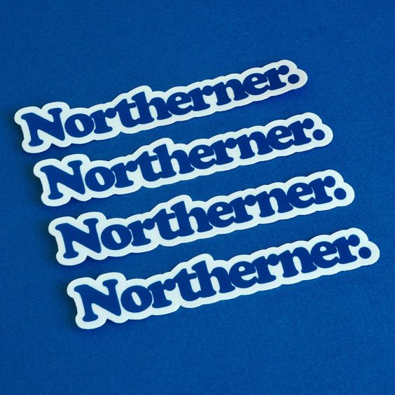 Proper Good Northerner Sticker