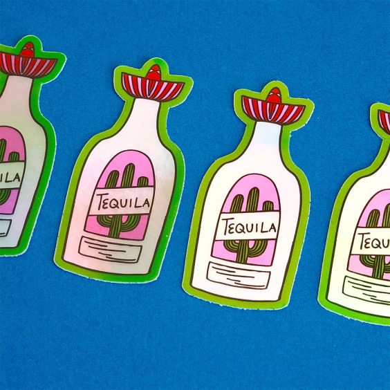 Proper Good Tequila Sticker