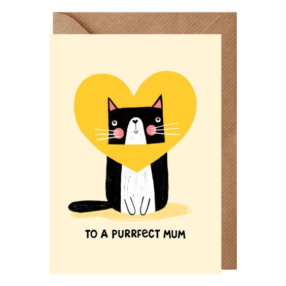 Purrfect Mum Mother's Day Card