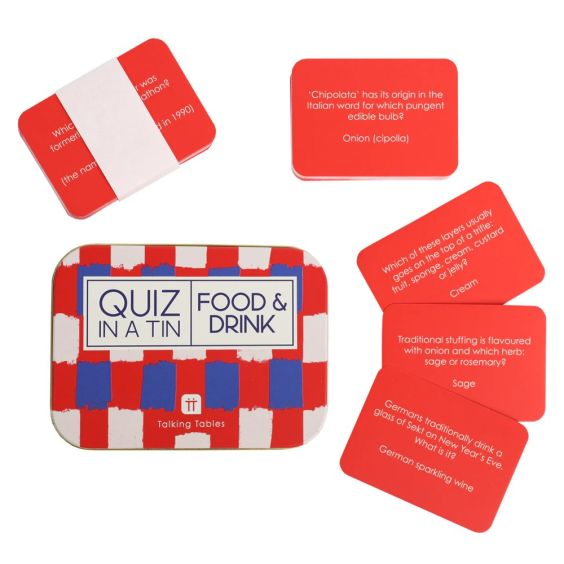Food & Drink Quiz in a Tin