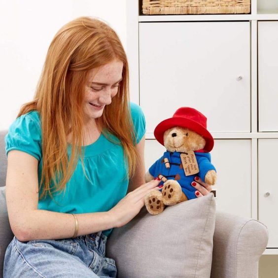 Classic Cuddly Paddington Bear Soft Toy Rainbow Designs
