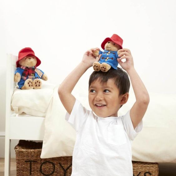 Classic Paddington Bear Bean Soft Toy Rainbow Designs
