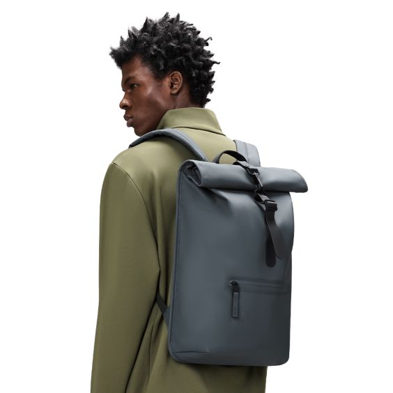Rains Rolltop Rucksack - Lagoon