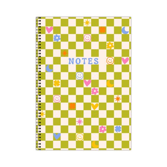 Retro Icons A5 Notebook
