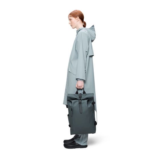 Rains Rolltop Rucksack - Dark Grey