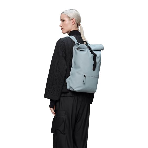 Rains Rolltop Rucksack - Pool