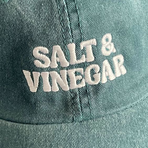 Silver Spider Dad Cap - Salt & Vinegar