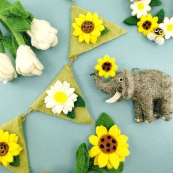 Felt So Good Sidney the Sunflower Elephant