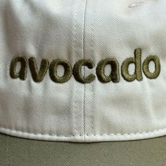 Silver Spider Dad Cap - Avocado