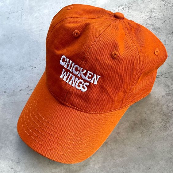 Silver Spider Dad Cap - Chicken Wings