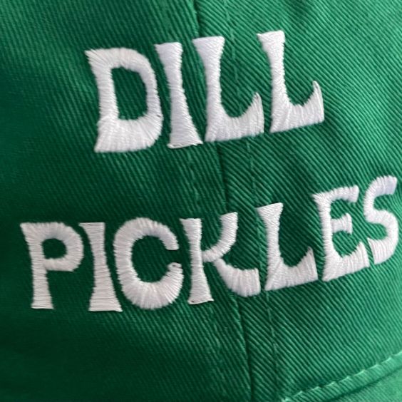 Silver Spider Dad Cap - Dill Pickles