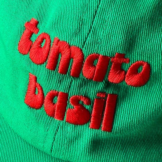 Silver Spider Dad Cap - Tomato Basil