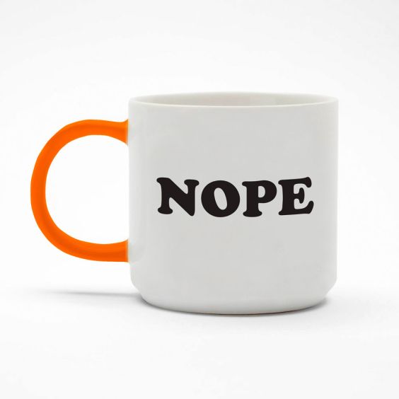 Snoopy Mug - Nope Snoopy Slouched