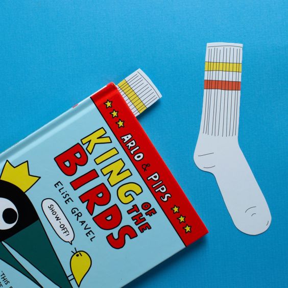 Humdrum Paper Sock Bookmark