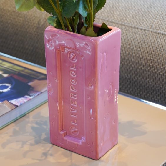 StolenForm Liverpool Brick Vase - Pink