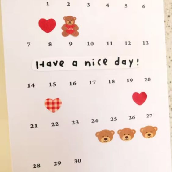 Suatelier Mini Series Sticker Sheet 109 Deco 04 Bears