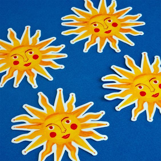 Proper Good Sun Sticker