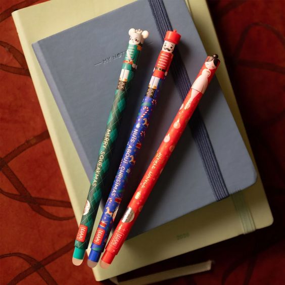 Legami Erasable Pen Set of 3 The Nutcracker