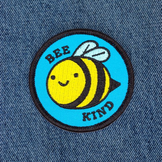 These Are Things Iron-On Patch - Bee Kind