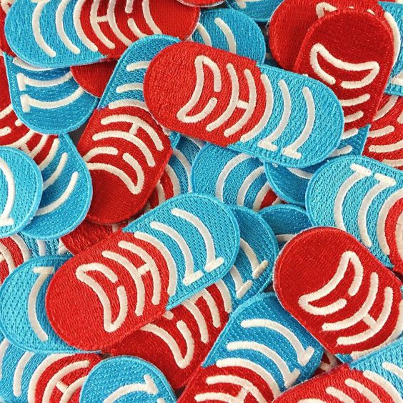 These Are Things Iron-On Patch - Chill Pill