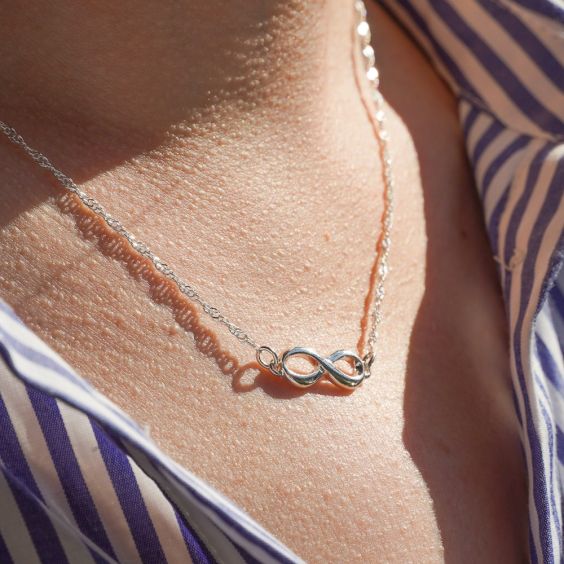 Silver Infinity Necklace