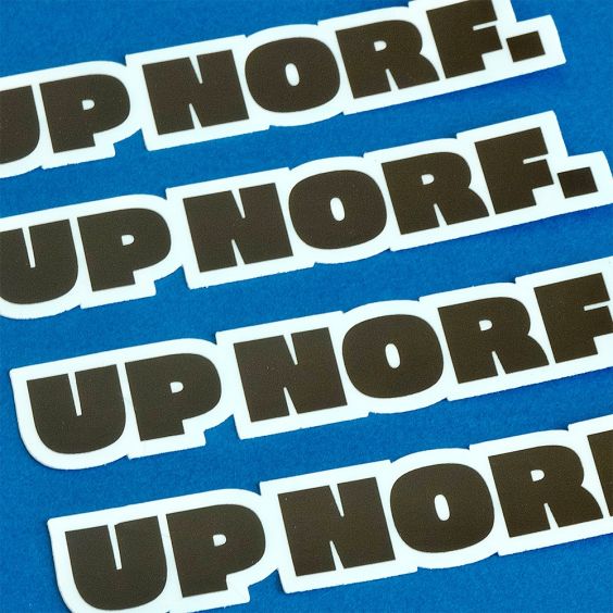 Proper Good Up Norf Sticker