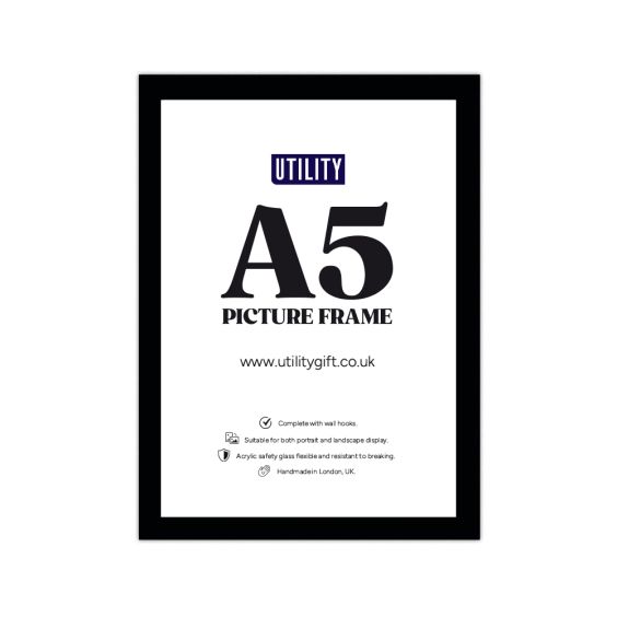 A5 Picture Frame Black