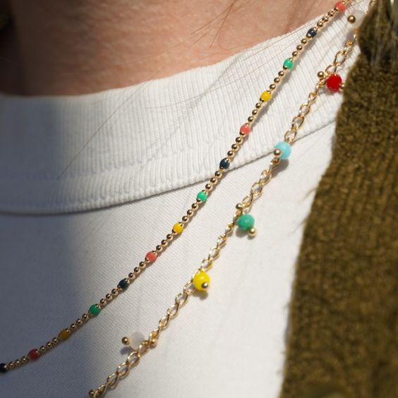 Dangle Necklace - Spring