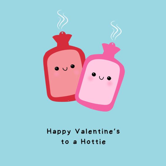 Hottie Valentines Card