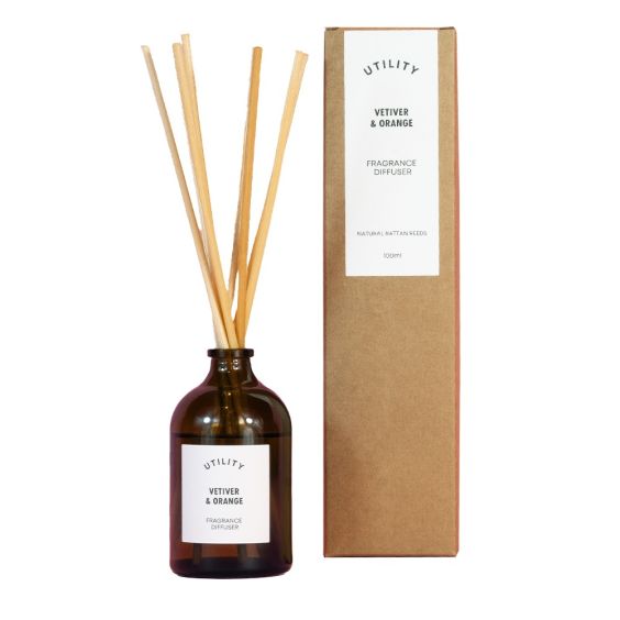 Utility Vetiver & Orange Reed Diffuser