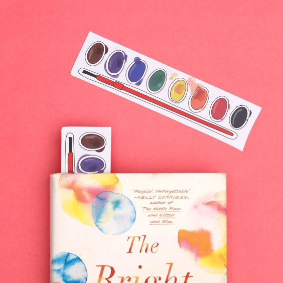 Humdrum Paper Watercolour Tray Bookmark