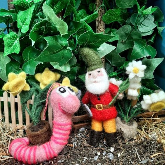 Felt So Good Woodland Worm