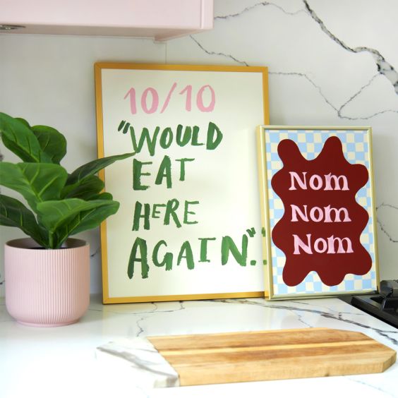 Eleanor Bowmer Would Eat Here Again A4 Print