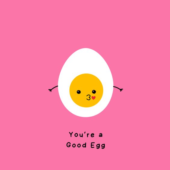 Good Egg Valentines Card