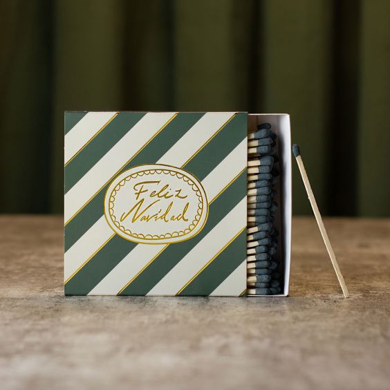 Zesty Lemons Christmas Matches - Feliz Navidad